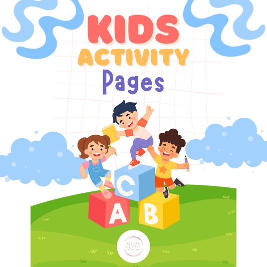 Bible-Themed Kids Activity Pages