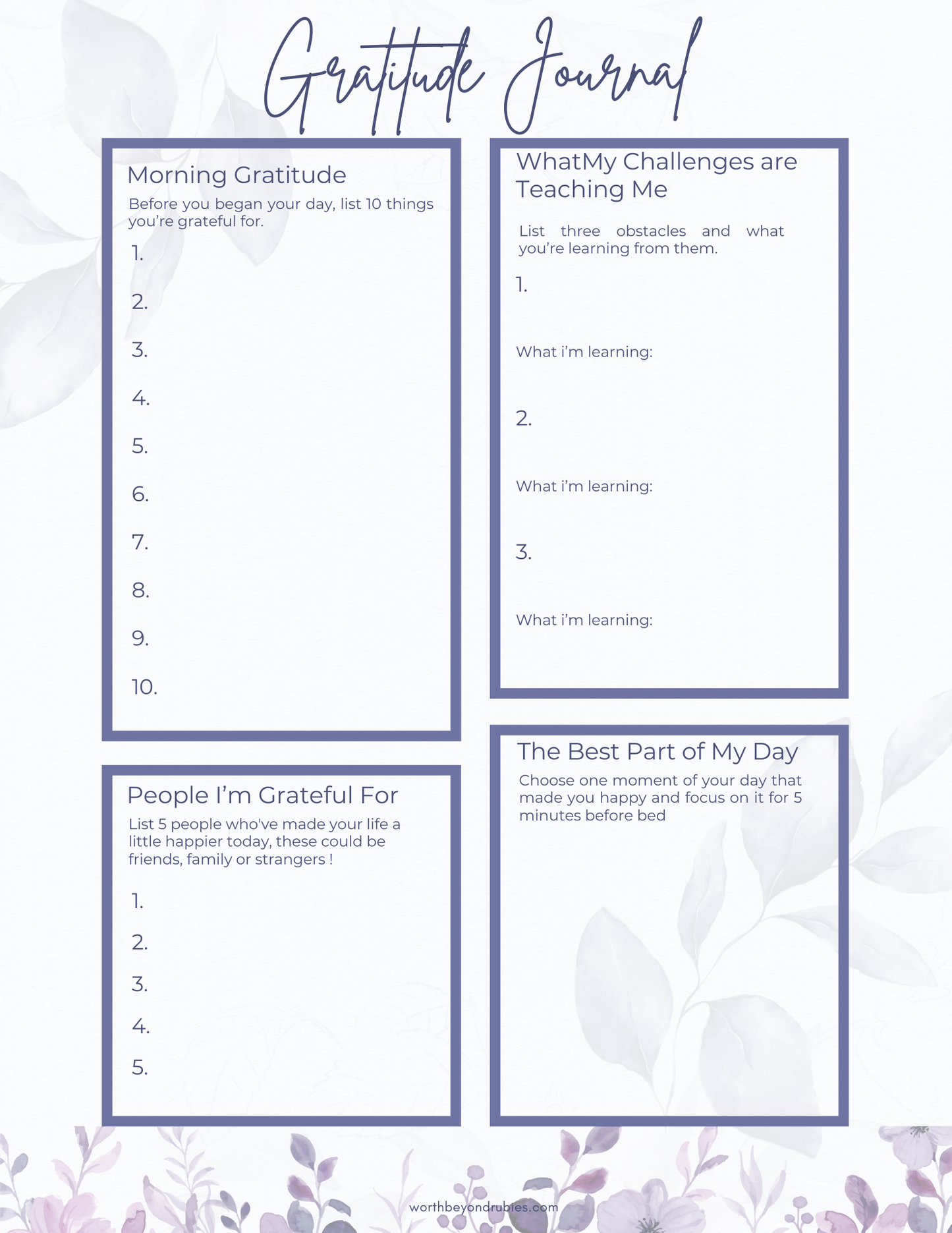 Inspire Digital Journal and Bible Study Planner with Printable Version