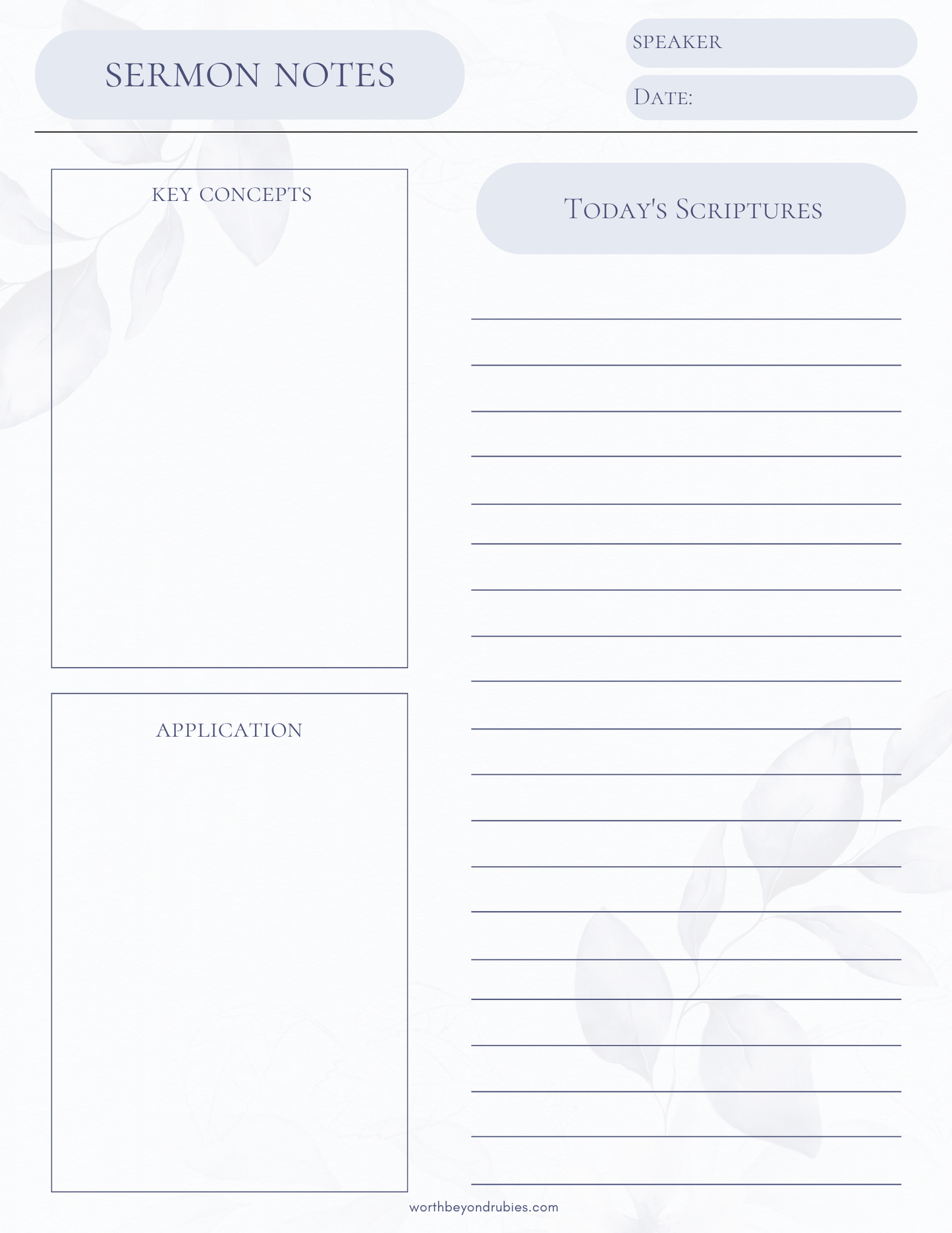 Inspire Digital Journal and Bible Study Planner with Printable Version